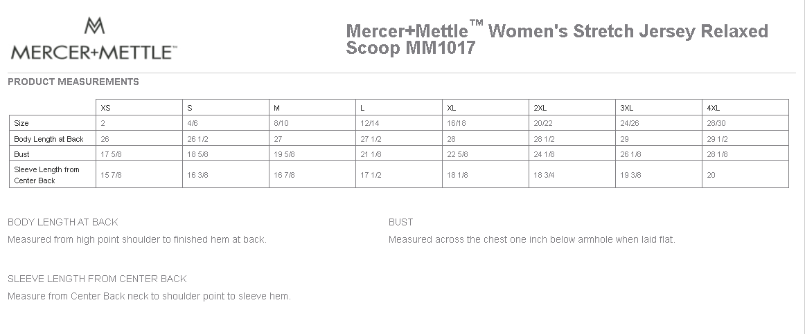 Mercer + Mettle Ladies Relaxed Scoop