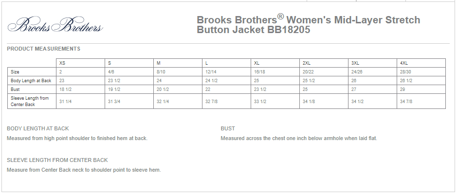 Brooks Brother Stretch Button Jacket