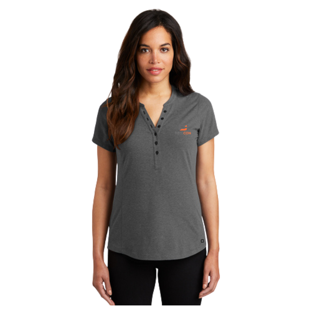 Ogio Women's Henley Polo