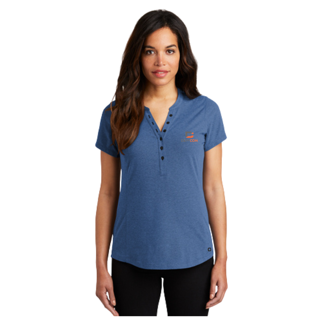 Ogio Women's Henley Polo