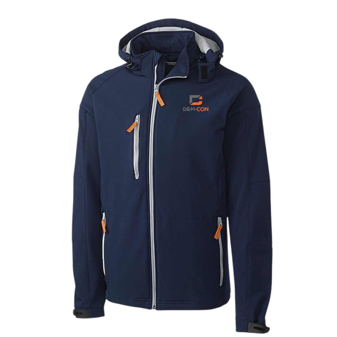 Serac Softshell Hooded Full Zip Jacket