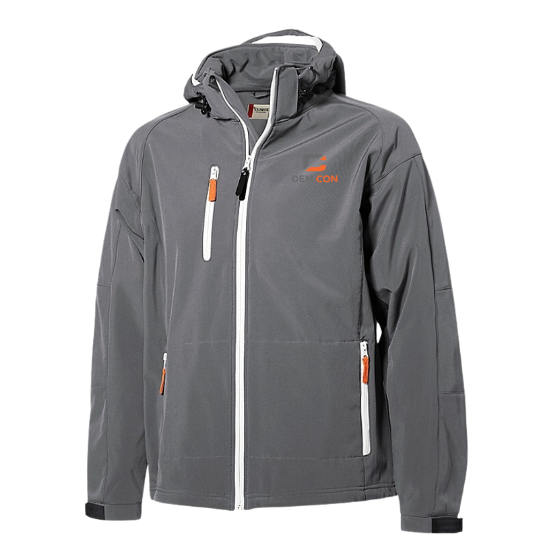 Serac Softshell Hooded Full Zip Jacket