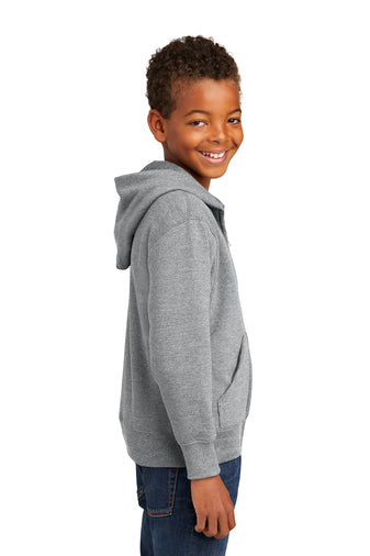 Youth Full Zip Hooded Sweatshirt