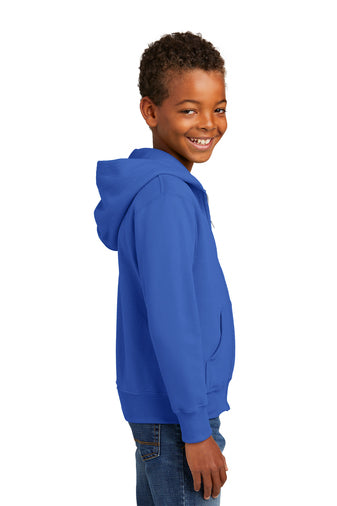 Youth Full Zip Hooded Sweatshirt