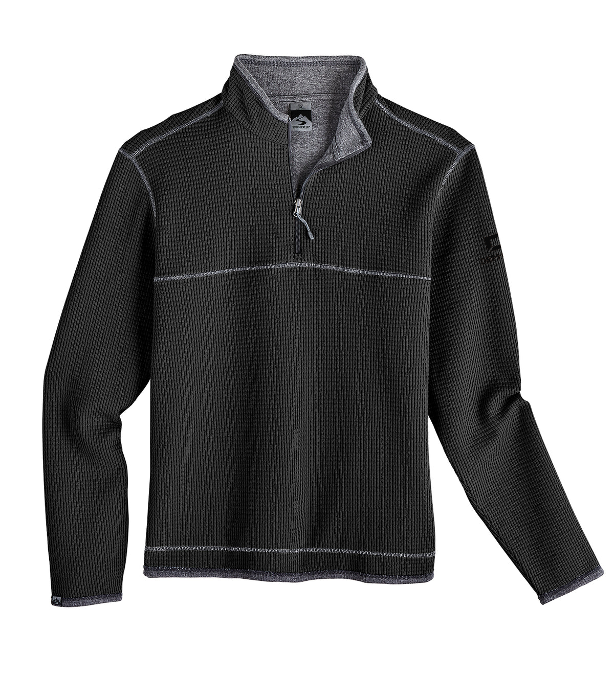 Maverick Waffle Knit ¼ Zip