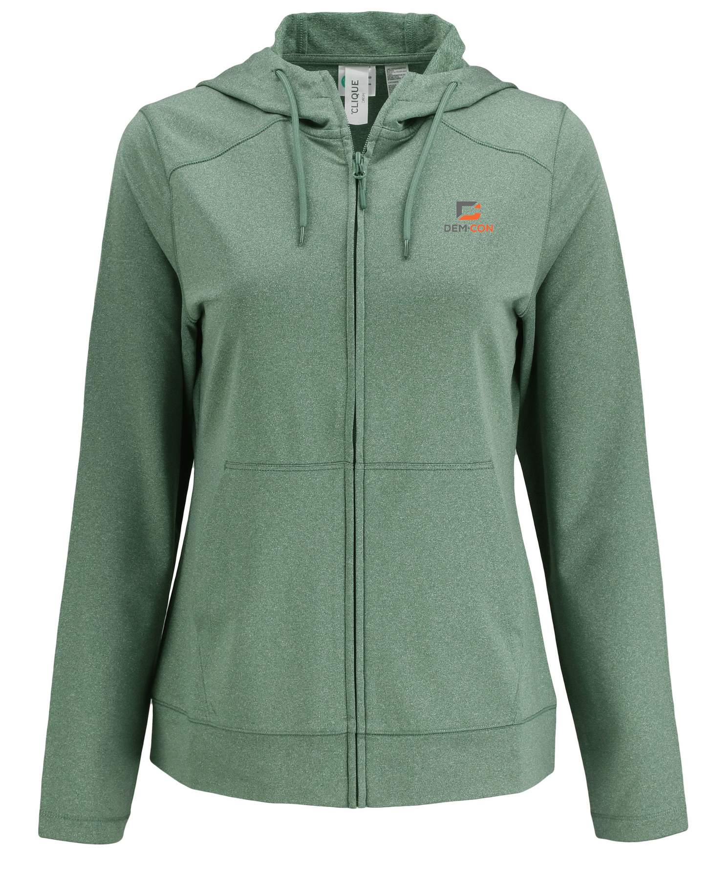 Clique Dash Recycled Women’s Hooded Full Zip