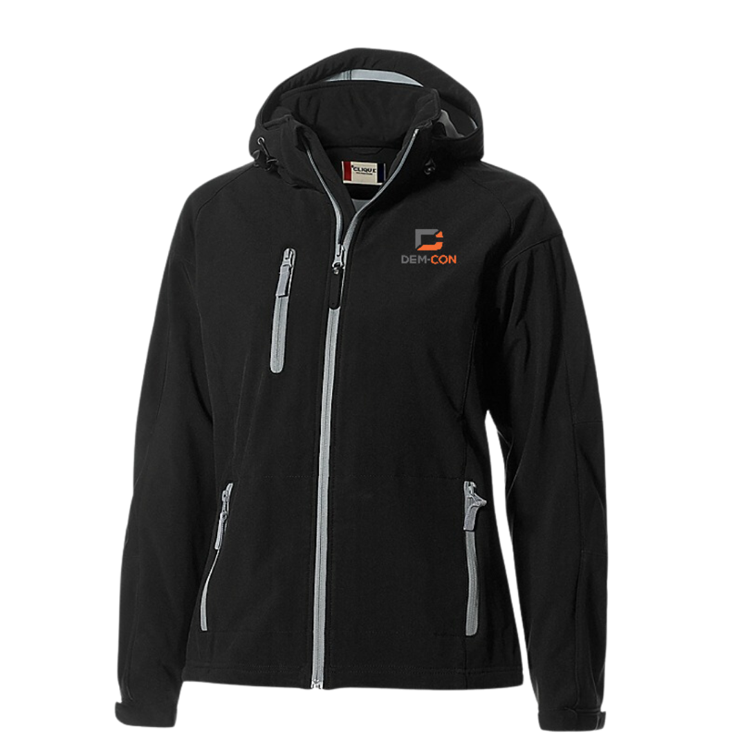 Serac Softshell Ladies Hooded Full Zip Jacket