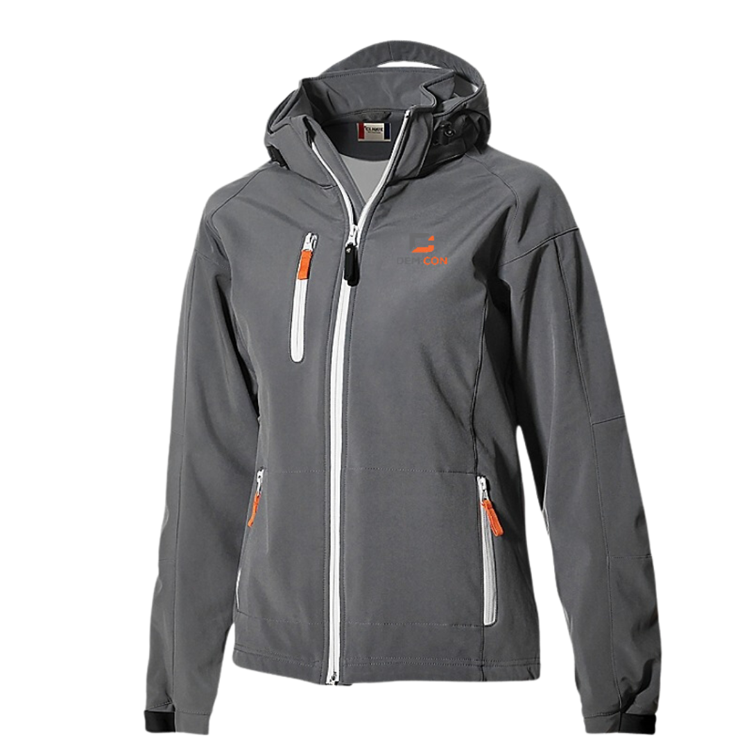 Serac Softshell Ladies Hooded Full Zip Jacket