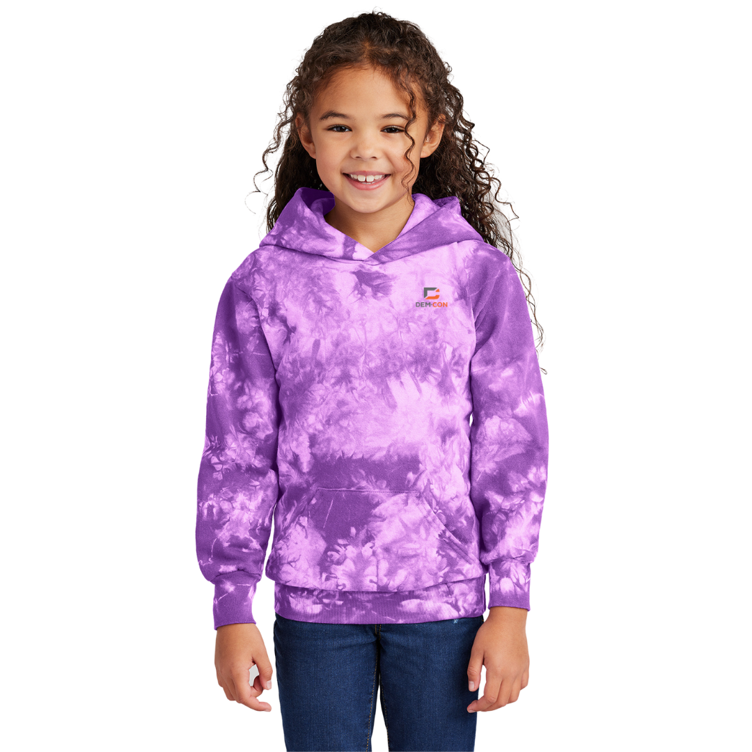 Youth Crystal Tie-dye Hoodie