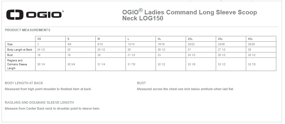 OGIO Long Sleeve Scoop