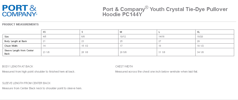 Youth Crystal Tie-dye Hoodie